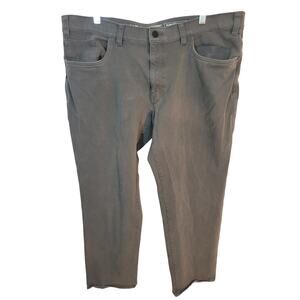 Haggar  Trouser Pants Gray Cityflex Slim Straight Stretch Men's Size‎ 40x30